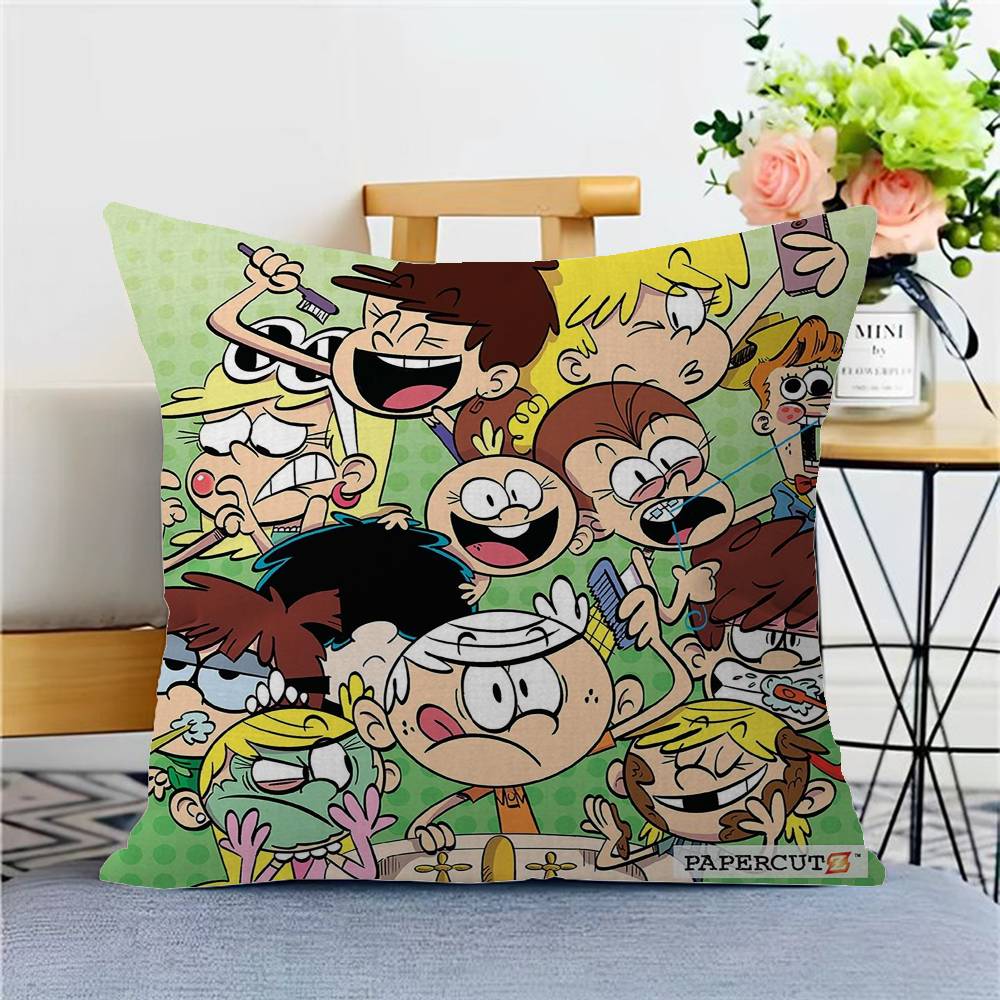 

Мультфильм L-Loud H-House 45*45см Наволочка Чехол для подушки Декор Наволочка Домашняя наволочка для подушки для дивана 12x12Inch