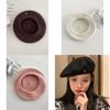 Wool Beret Hat For Women Autumn Winter Warm Fashion Casual Stylish Office Girl
