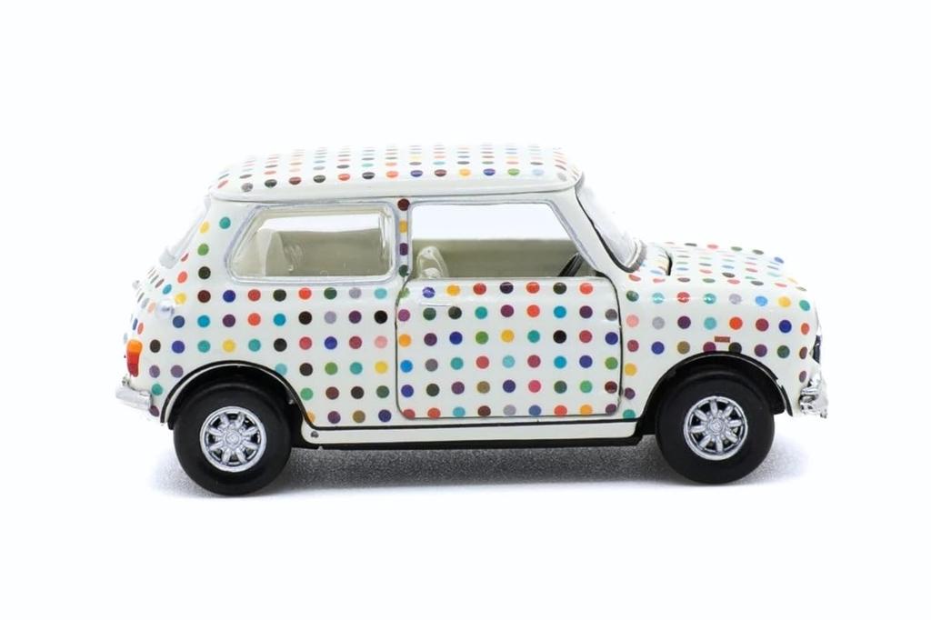 Tiny City Mini Cooper Mk 1 Polka Dot Diecast Model Car 1/50