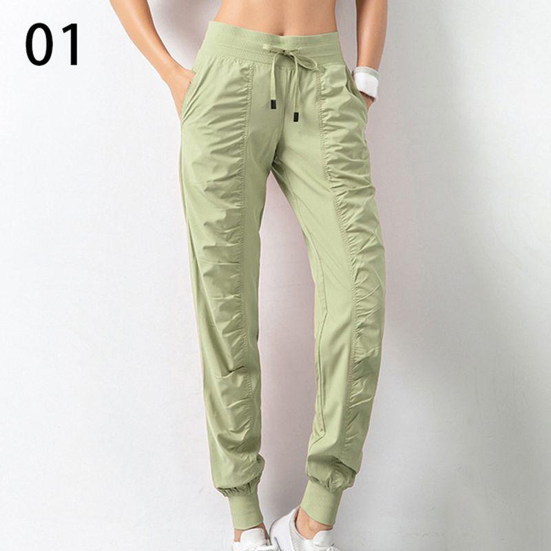 

Беговые фитнес-леггинсы Быстросохнущие Беговые фитнес-спортивные брюки Джоггеры Быстросохнущие Green Pant M