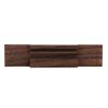 Ukulele Bridge Saddle Replacement Set Rosewood Bridge Nylon Strings Sound Upgrade Easy Installation for DIY Repair 4