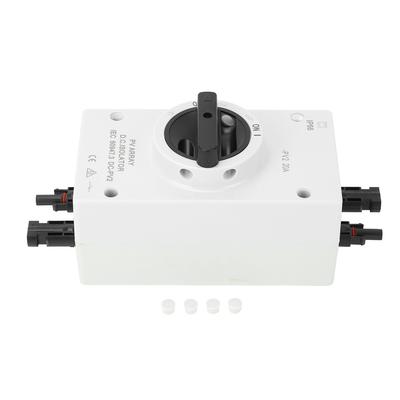 1000V Solar Panel Isolator Switch IP66 Water Proof DC Disconnect Switch for Outdoor RV Boat Photovoltaic System 20A