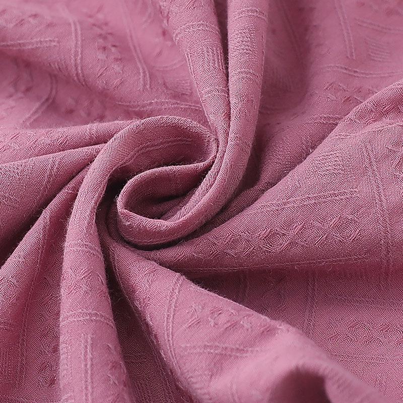Grandma's Fashionable Cotton Linen Tang Suit Mid-Sleeve T-shirt for Elderly Women