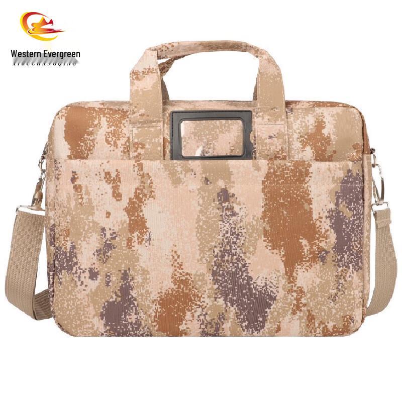 Western Evergreen Camouflage Laptop Crossbody Bag