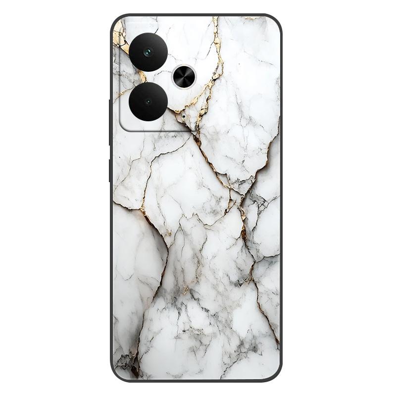 For Realme 14T Case Luxury Marble Painted Cover Silicone Case For Realme 14T RMX5078 Soft Bags Realme14T Bumper Shells Coque