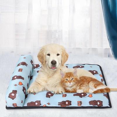 Kühlmatte für Hunde und Katzen, Eisseidenmatte, Kühldecke, Kissen, Sitze, Kühlung