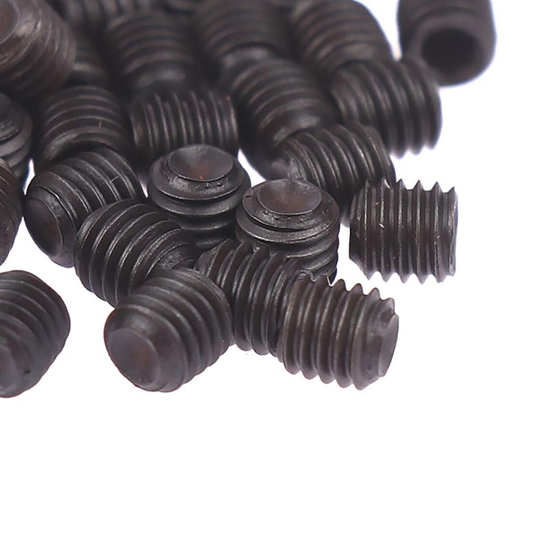 50Pcs Hexagon Socket Head Cap Screw 1.5Mm 1.6Mm Needle Screws Three Threads Overlock Sewing Machine