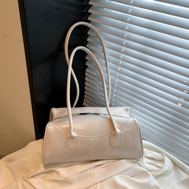 Trendy Portable Small Square Bag Women's Bag 2025 Summer New Light Luxury Shoulder Bag Commuter Armpit Bag