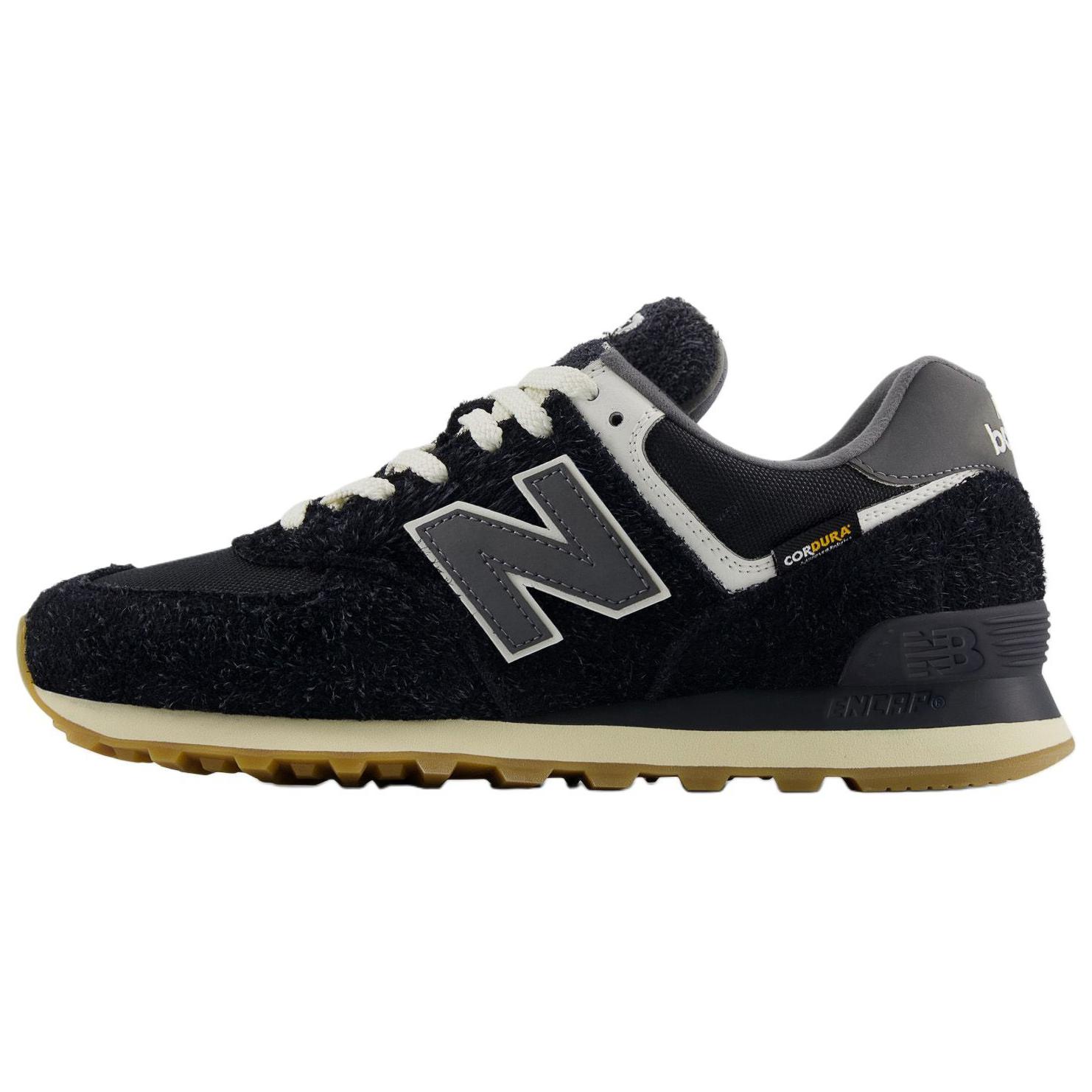 

Кроссовки унисекс New Balance 574 Черные замшевые Cordura Зеленые U574RUS 38