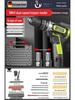 Brushless Electric Drill: Handheld Impact Drill, Multi-Function Hammer, and Rechargeable Screwdriver