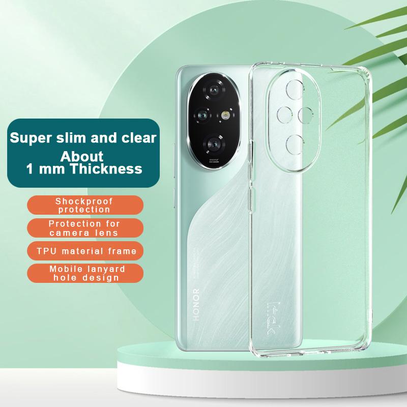 

IMAK UX-5 Series for Honor 200 Pro 5G TPU Case Transparent Slim Phone Cover A