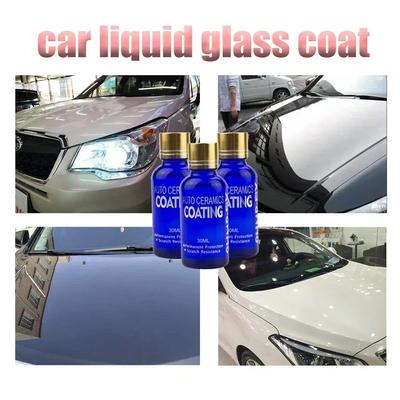 9H Car Liquid Ceramic Coating Hydrophobic Glass Coat Motocycle Paint Care Anti-scratch Auto Detailing Glasscoat Car Polish
