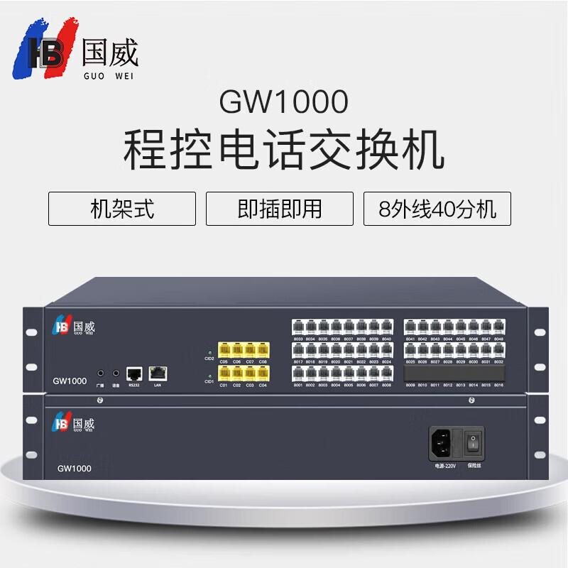 Guowei GW1000 PBX Telephone System (CN Version)