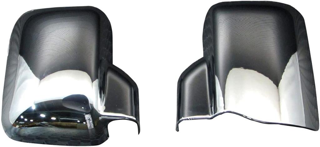 BRIGHTZ Hijet Truck Jumbo S500P S510P Chrome Door Mirror Cover J Type S500 S510 S 500 510 Hijet Truck Jumbo [MIR-SID-112]