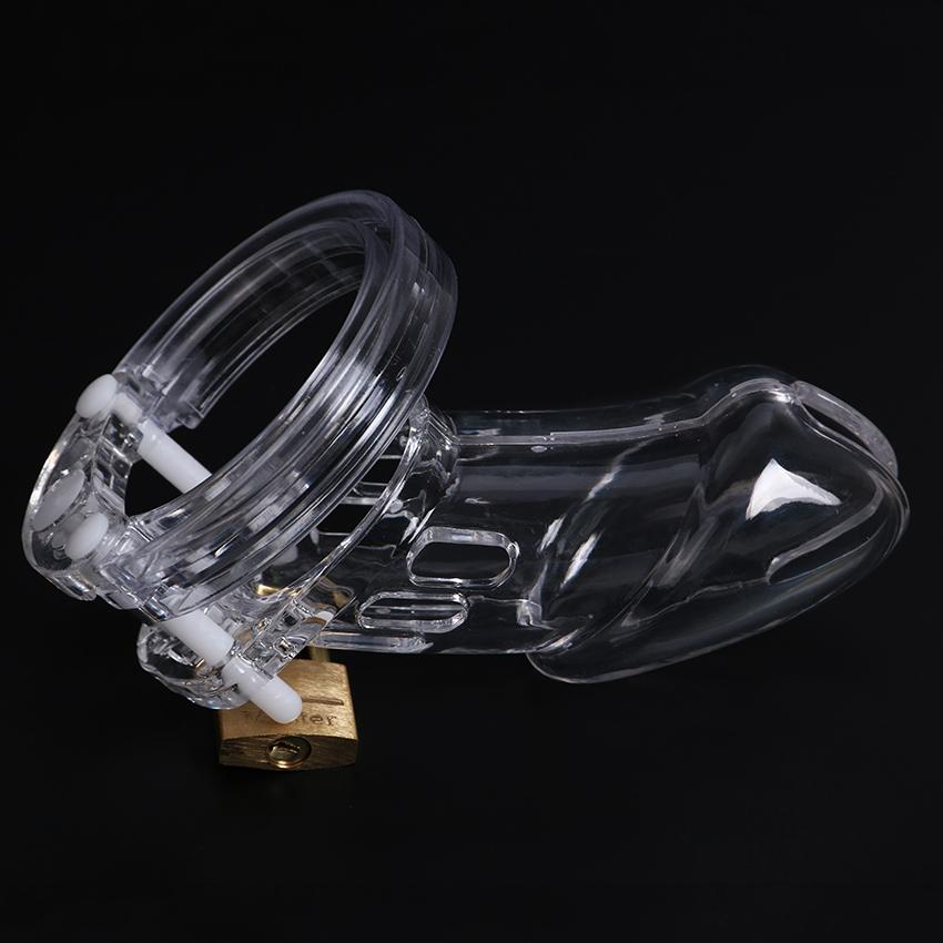 2021 Nová sada zařízení pro mužskou cudnost Cock Cage Penis Ring Bondage Belt Fetish Sex Dospělý