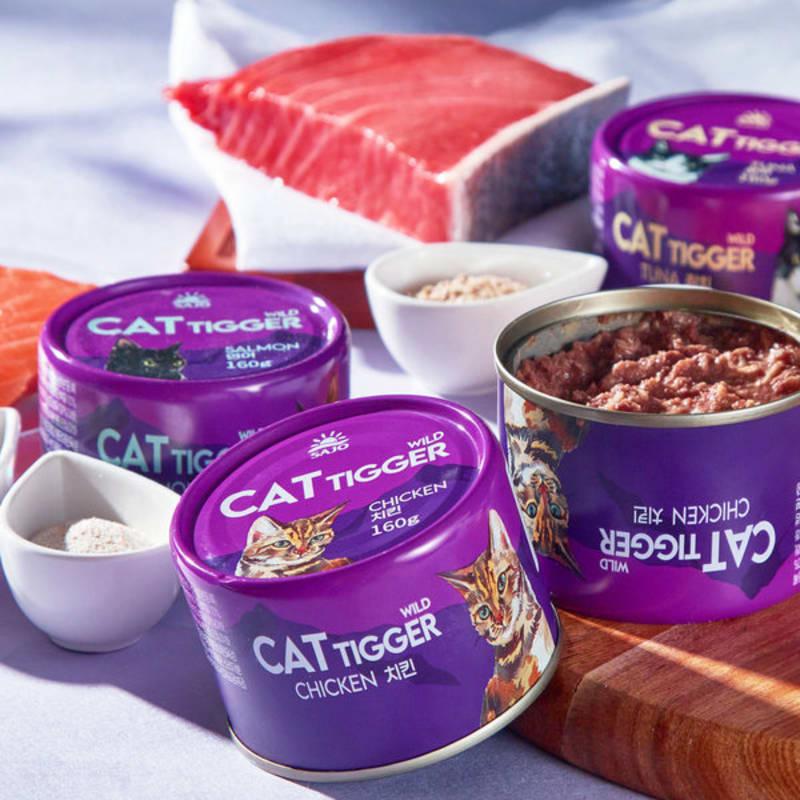 [Pet] Sajo Cattiger Wild 160 G Chicken