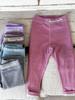 Children's Fleece-Lined Autumn Pants with Knee Pads - Warm, One-Piece Base Layer for Boys and Girls
