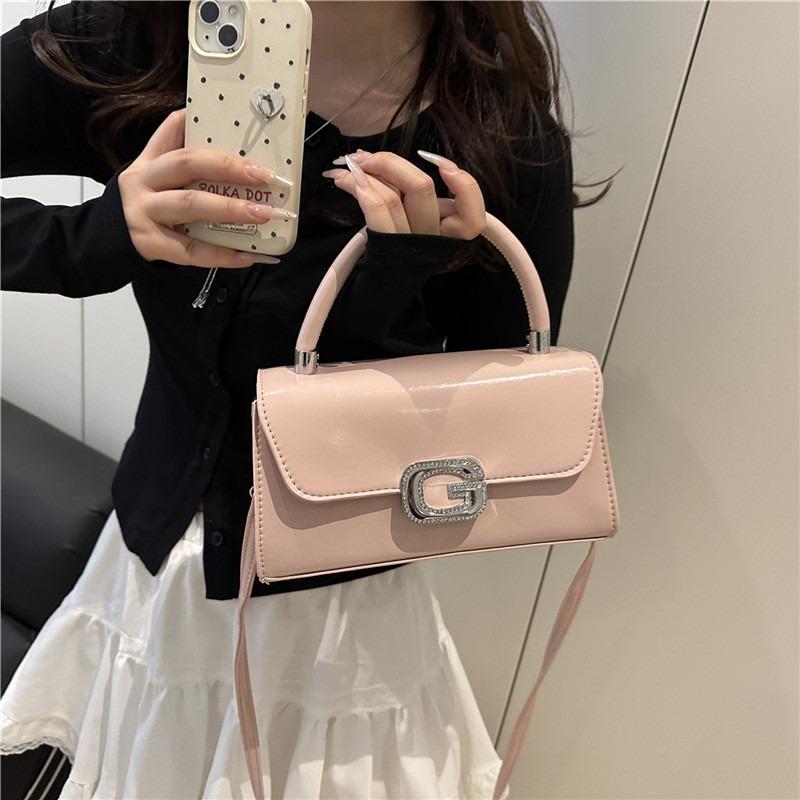 Premium Handbag Bag Women's New Popular Shoulder Bag Fashion Versatile Commuter Messenger Small Square Bag