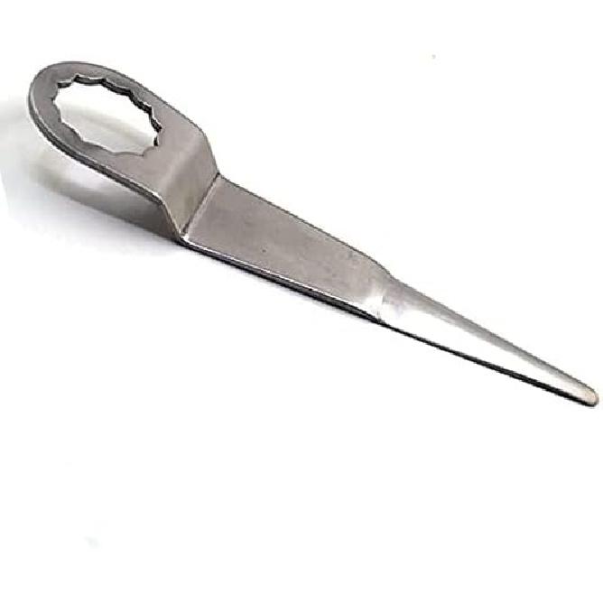 

Jitterbug Pneumatic Air Windshield Knife Air Windshield Remover Blades Bent Curved Blades 90mm Long Straight Windshield Cutter Blades for Car Door