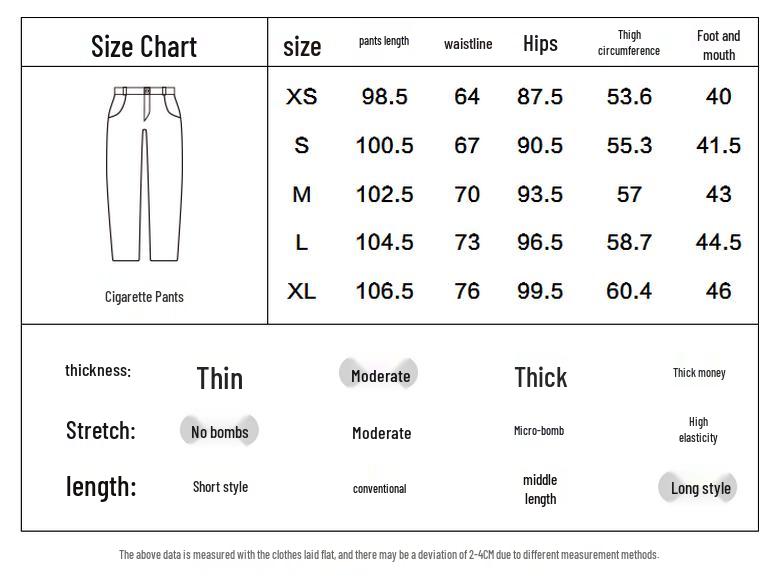 PEACEBIRD Women's Autumn Cigarette Casual Pants