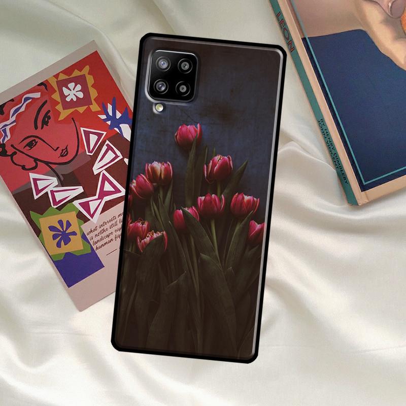 Tulips Flower Case For Samsung Galaxy A56 A36 A06 A13 A53 A32 A12 A22 A52 A35 A26 A16 A55 A15 A54 A34 A14