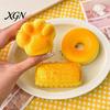 Relaxation Squeeze Ball Stress Relief Bread Toy Slow Rising Simulated Sensory Pinch Fidget Home Office Worker Desk