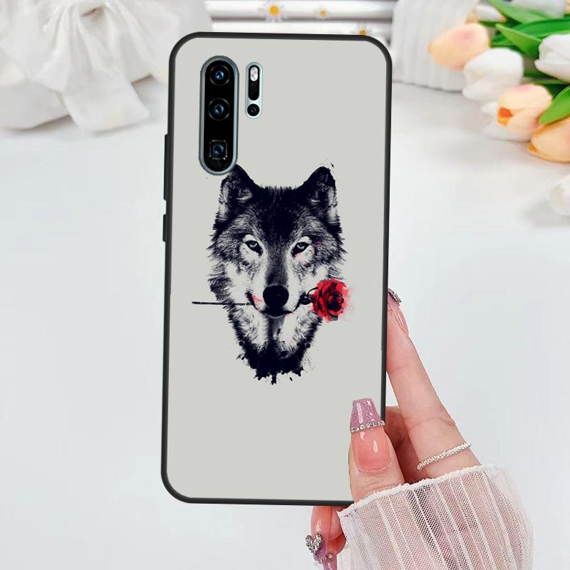 Animal The Wolf Howl Case For Huawei Nova 5T 3i 7i 8i 11i 10 9 SE Y60 Y61 Y70 Y90 P20 P40 Lite P60 P30 Pro Cover