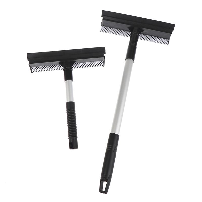 1Pc Squeegee Car Window Cleaner Single Section Pole /Retractable Pole Cleaning Window Brush Glass Squeegee Car Cleaning Tools
