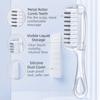 Anti-Static Scalp Liquid Guide Comb Transparent Essential Oil Applicator  Scalp Nourish