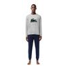 Lacoste Herren Figurbetontes Langarm-Pyjama-Set