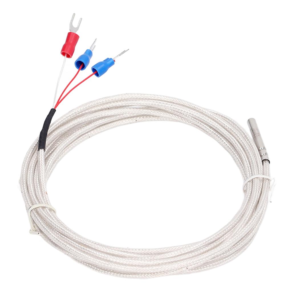 Pt100 Temperature Sensor Probe Waterproof 3 Wire Thermistor Probe K Type Thermocouple for Constant T
