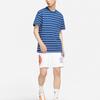 Nike Sportswear Striped Crew Neck Short Sleeve T-Shirt Men Tops Coastal-Blue DM8880-490