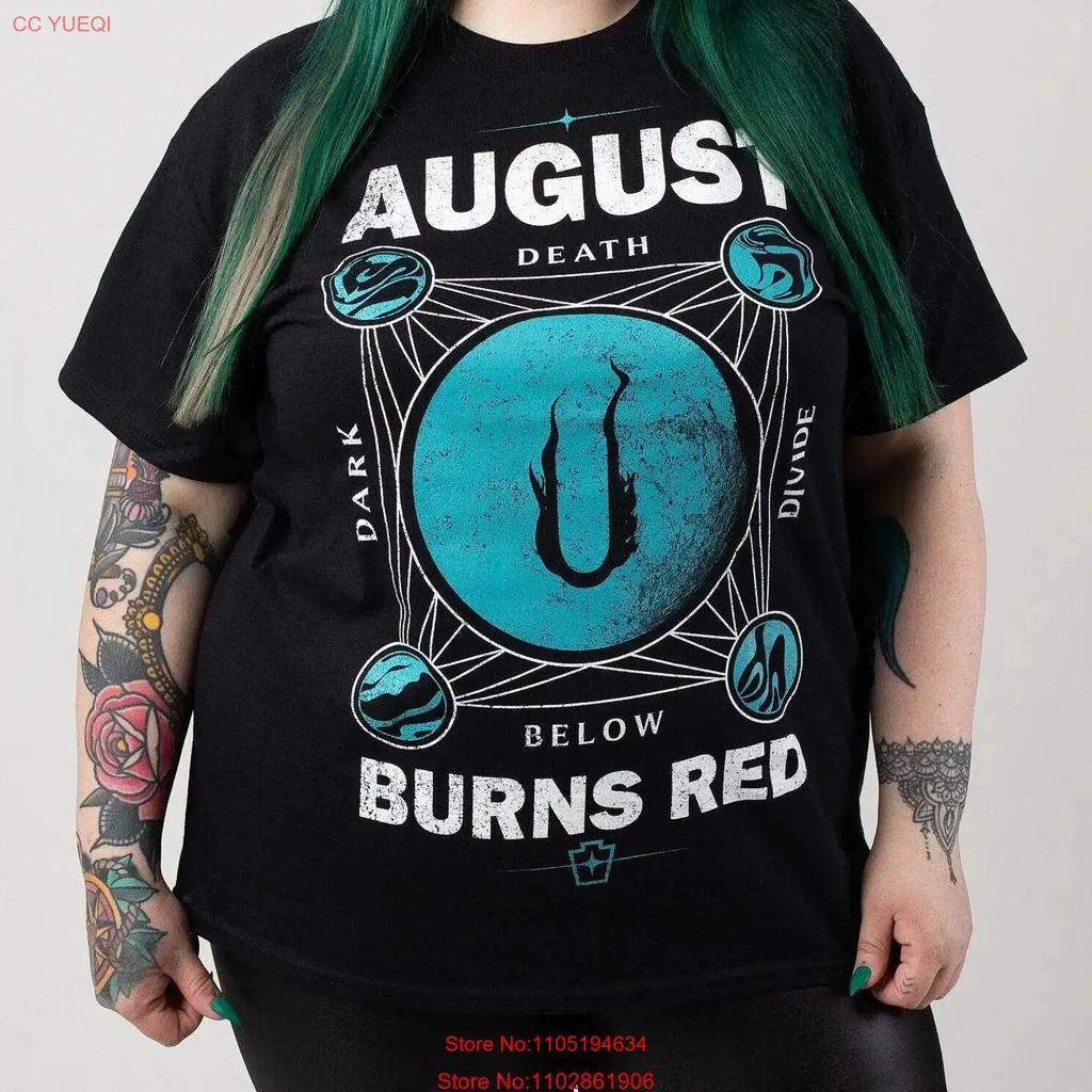 Vintage August Burns Red Band Music Black All Size T Shirt Adults Bl188 Vintage Washed Streetwear Homme Soft Fashion Breathable