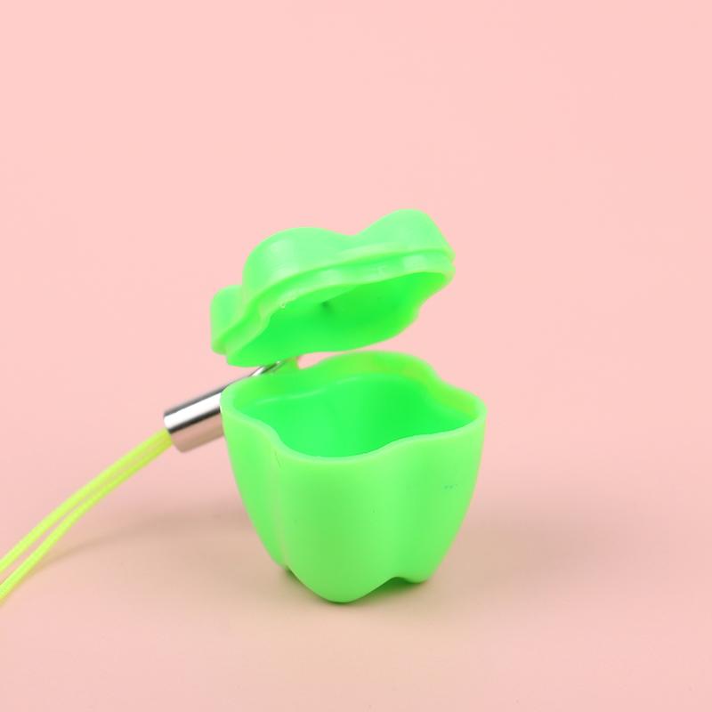 50Pcs Baby Tooth Box Tooth Shape Milk Teeth Storage Boxes Baby Souvenir Gift