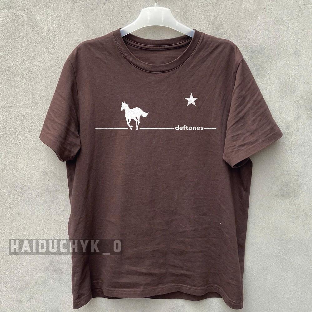 Deftones White Pony Tour Retro Unisex Russet T-shirt Size S-5XL Unisex T-Shirt S