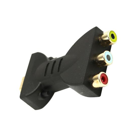 

HDMI-совместимый к 3 RCA Видео Аудио AV Адаптер Компонентный Конвертер для HDTV DVD Проектора