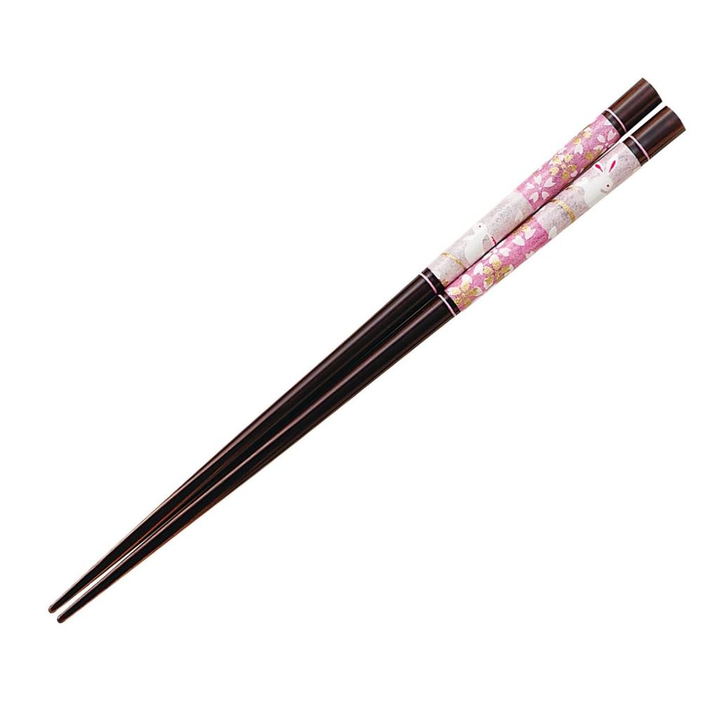 Happy Set of Made In PID1790 J-kitchens Chopsticks, 5, Material Wood, Chopsticks, Japan,