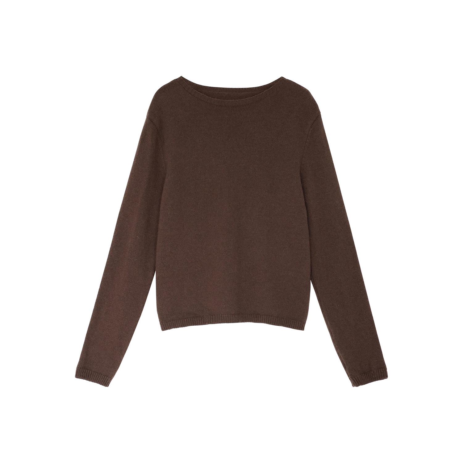 Plus Size Women s Double-Color Round Neck Knit Top XL (120-180 pounds)