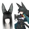 Realistic Furry Bunny Ears Headband Adjustable Hair Accessory Fashion Hairband For Halloween Easter Costume Parties