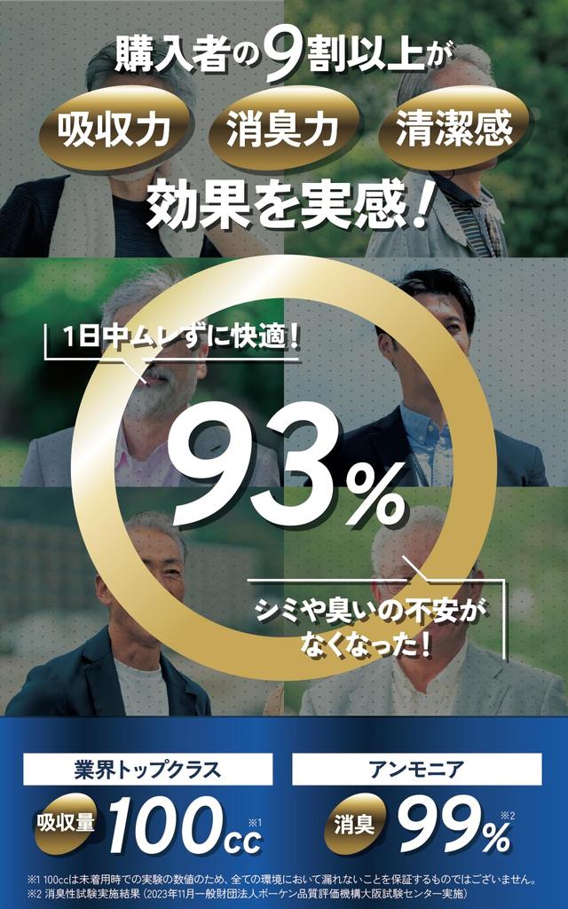 Jednorázové inkontinenční kalhotky NOMORE pro šedé slipy s absorpčními vložkami pro amoniak a moč 3 [PIBU] [Bez upozornění] Muži, [Boxerky Zápach, Vůně, Kontrola]