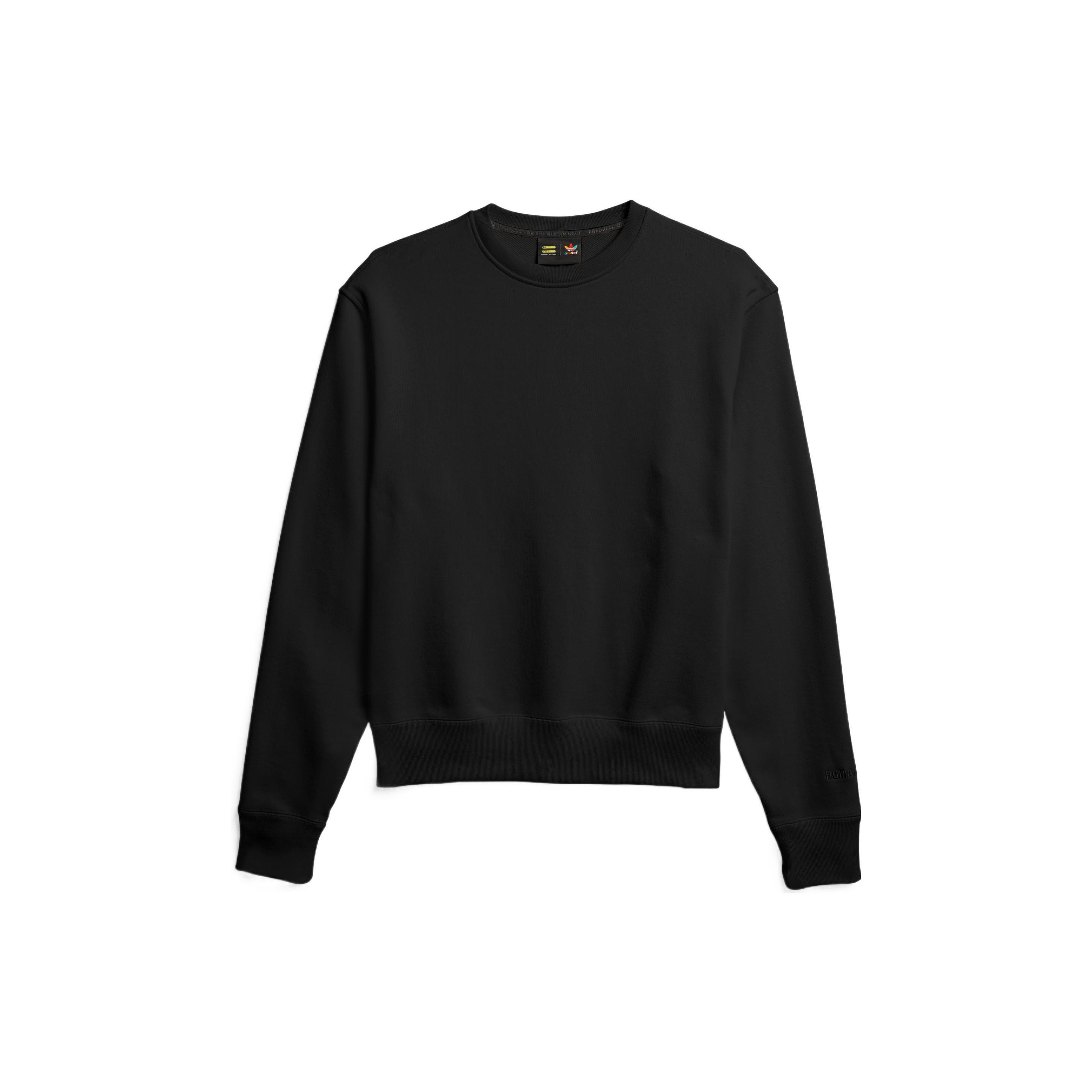 adidas x Pharrell Basic Sports Sweatshirt Black Men s GM1972 XS