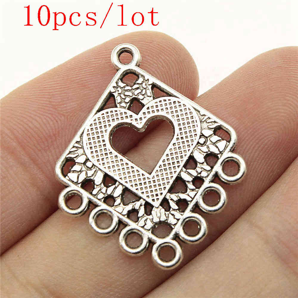 Round Perforated Earring Connectors Components Jewellery Making Supplies Art Crafts Diy Make Accessories
