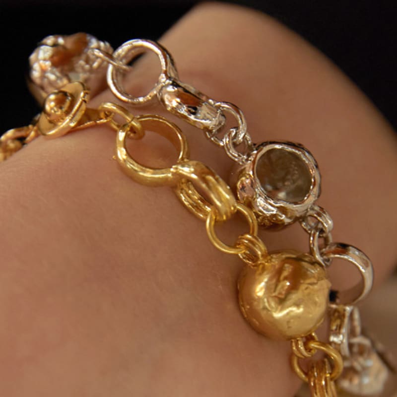 

MONDAM TOCS Ball Brecelet Silver