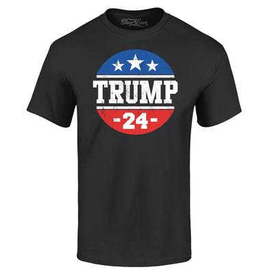 Donald Trump 2024 Kampagne Kreis Stern 45 47 MAGA Geschenk Wählen T-Shirt T-Shirts