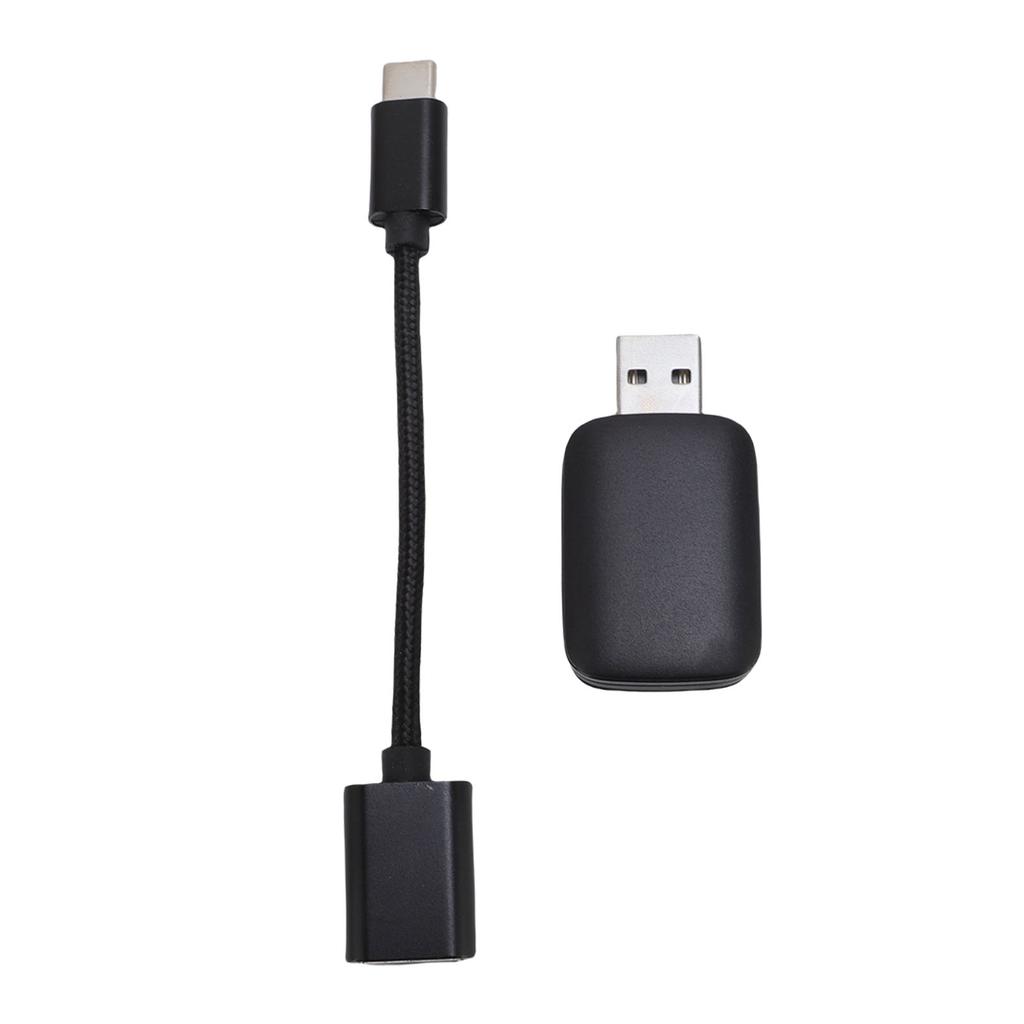 2 in 1 Adapter For CarPlay For Android Auto Wired to Wireless Car Adapter WiFi 6 Bluetooth with USB