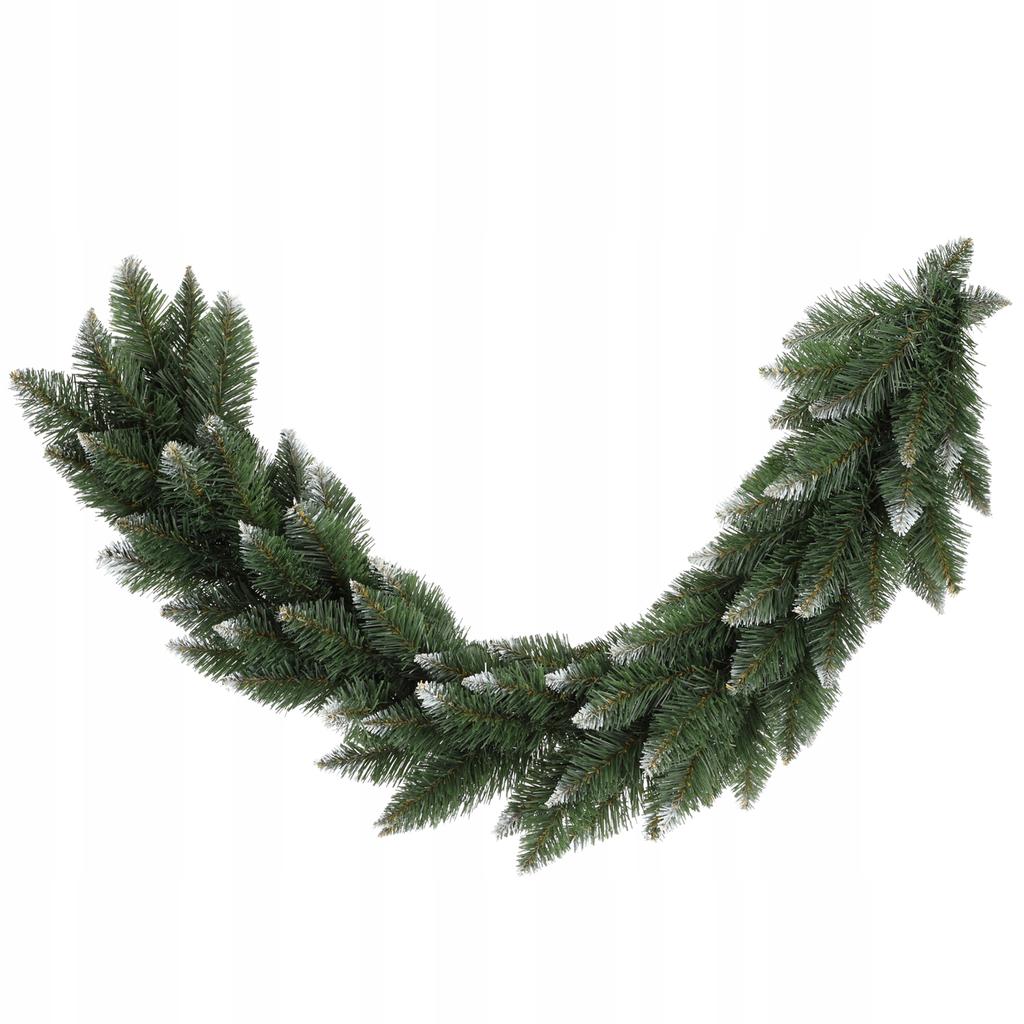 KADAX Girlanda Choinkowa Świąteczna 110 cm Ośnieżona