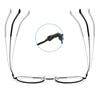 Progressive Multifocal Reading Glasses for Bright No Color Change Under Artificial No Color Change Under Artificial Light or Indoors [PLOPLO]