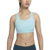 Nike Medium Support One-Piece Padded Solid Color Sports Bra Women Underwear Blue BV3637-483