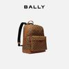 Bally Pennant Men's Monogram Leather Backpack