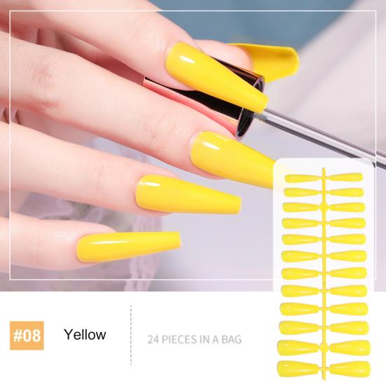 Detachable FALSE Color Eco-friendly Nails Exquisite Solid